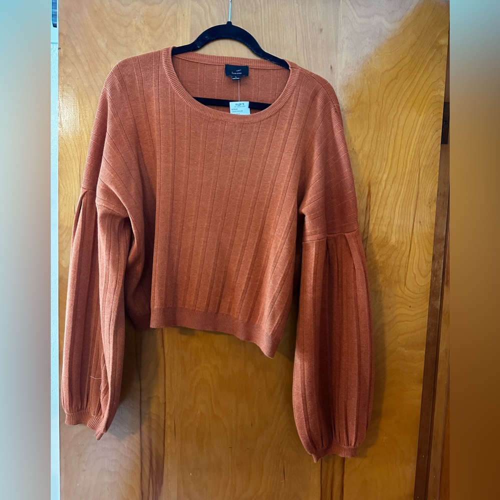 Women’s cropped long sleeve- NEVER WORN